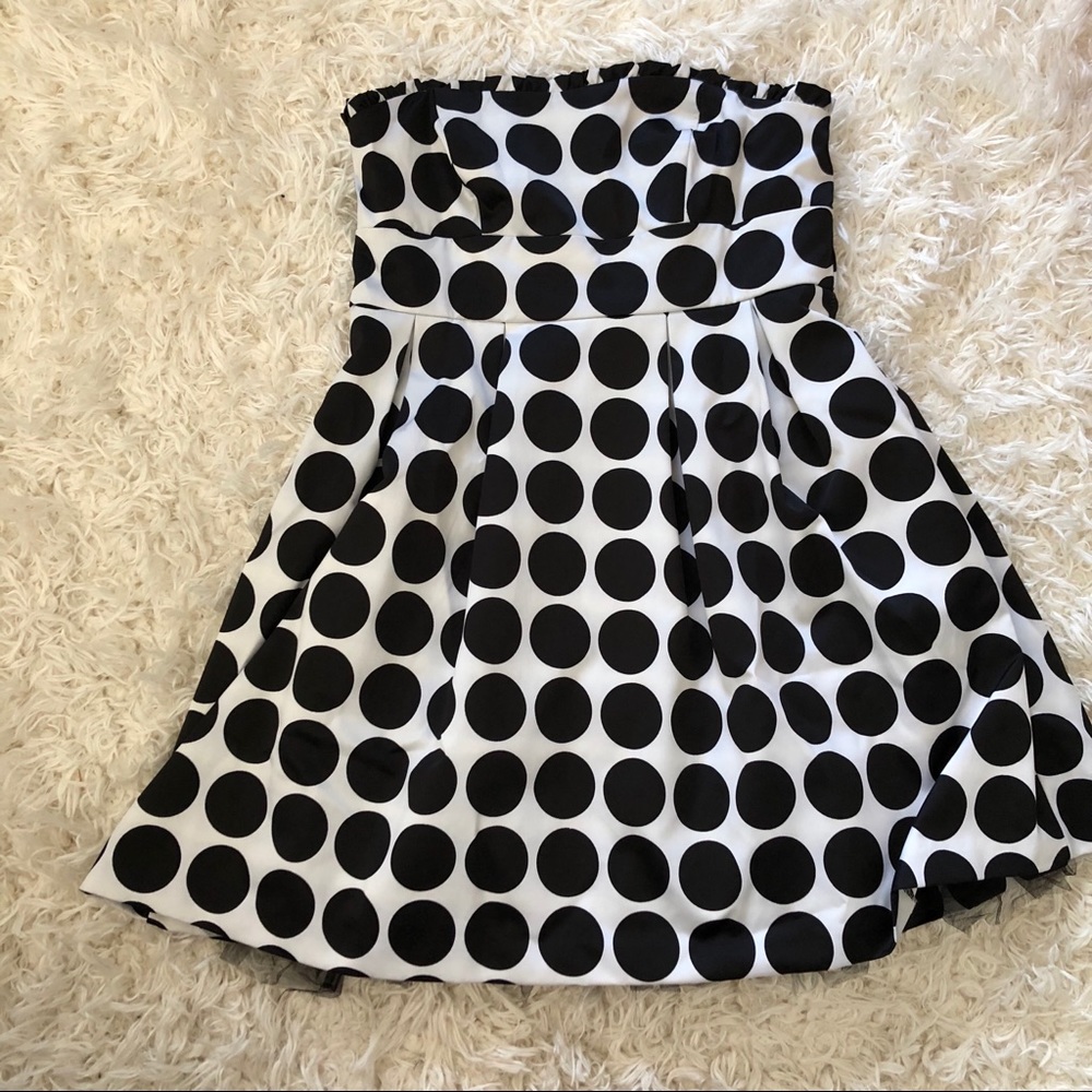 Polk-a-dot B&W Dress